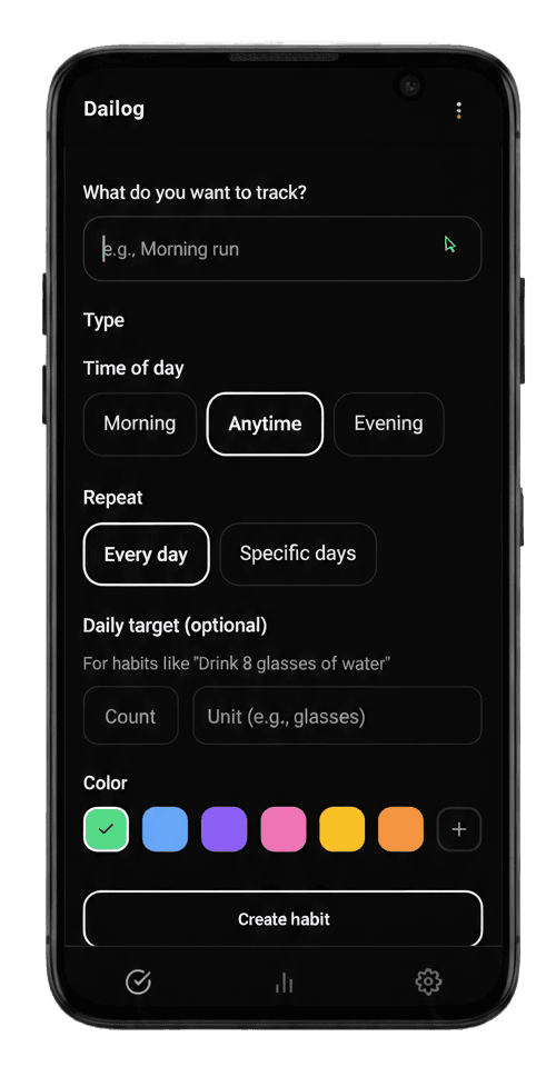 Habit Progress Screen